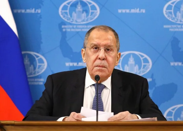 Ministro de Relaciones Exteriores de Rusia, Sergei Lavrov