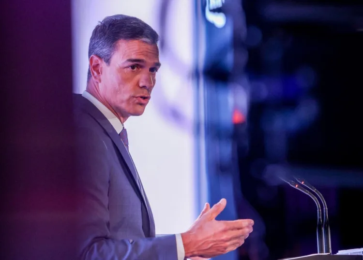 El presidente de Gobierno español, Pedro Sánchez, anunció un embargo de armas contra Israel / Foto:
Ricardo Rubio - Europa Press