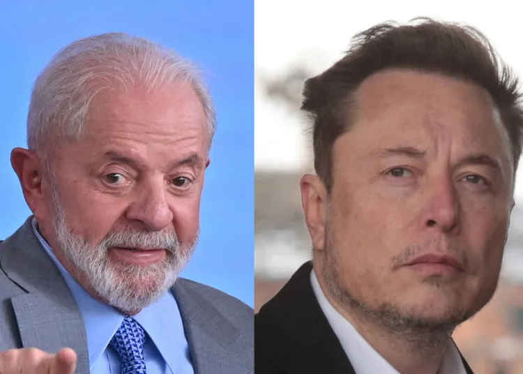 AME6272. BRASILIA (BRASIL), 11/04/2024.- Combo de fotografías de archivo que muestran al presidente brasileño, Luiz Inácio Lula da Silva (iz), y el magnate Elon Musk. Las autoridades brasileñas tienen a Elon Musk entre ceja y ceja luego de que el magnate cuestionara muy a su estilo las decisiones del Supremo Tribunal Federal (STF) en su lucha contra la desinformación y las 'fake news' en las redes sociales. La Procuraduría General del país de la caipirinha dio su aval para que el mismo Supremo interrogue a los representantes legales de X tras las declaraciones del multimillonario. EFE/ Archivo