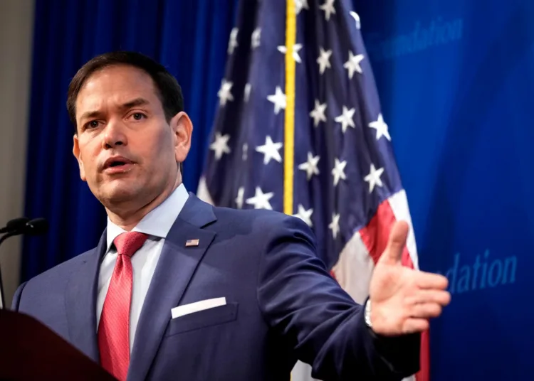 Marco Rubio, Secretario de Estado de Estados Unidos, es uno de los impulsores de una operación militar en Venezuela / Créditos: archivo