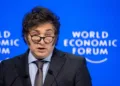 Javier Milei en Davos