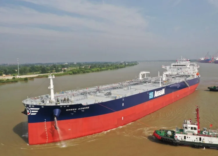 Green Admire tanker. Photo credits: aegean-shipping.com