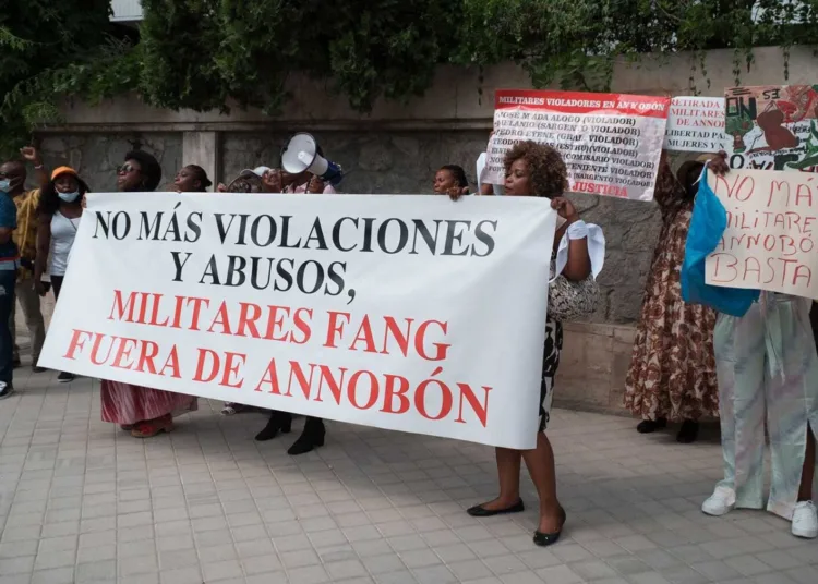 Protesta popular en Annobón