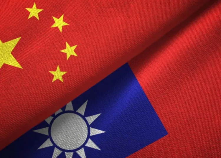 Banderas de China y Taiwán