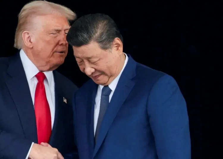 Donald Trump y Xi Jinping. Crédito: archivo