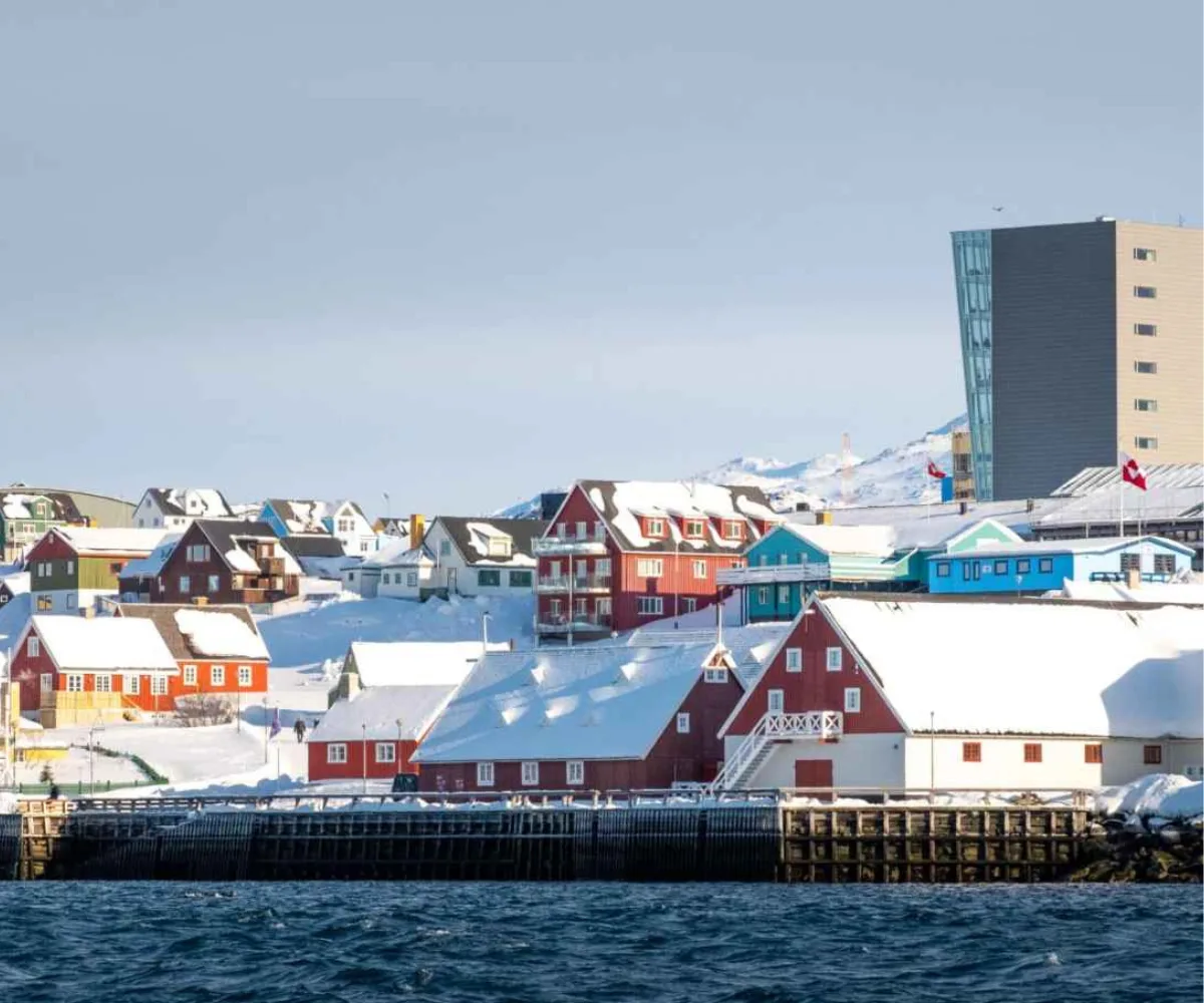 Nuuk, capital de Groenlandia