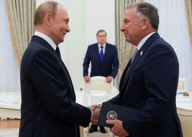 Vladimir Putin y Steve Witkoff
