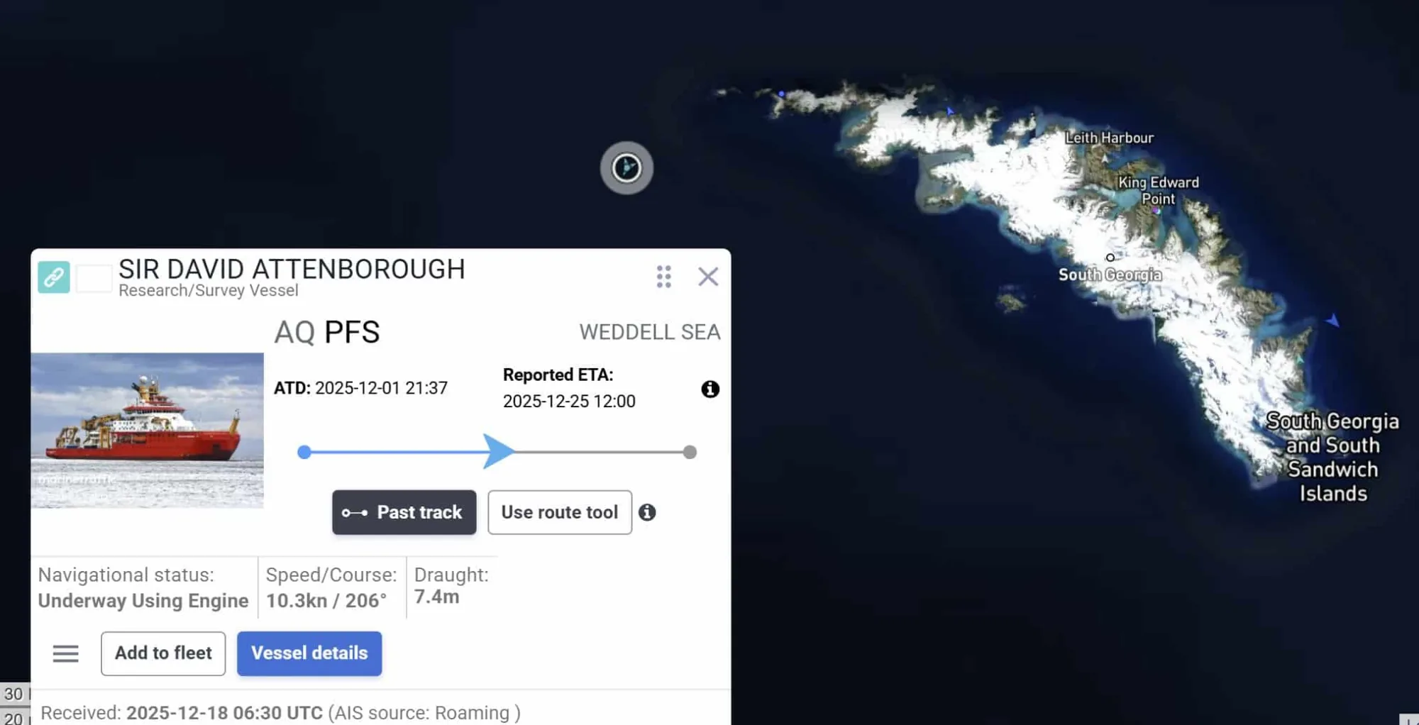 RSS Sir David Attenborough