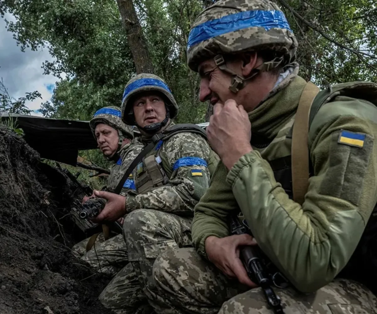 Soldados ucranianos