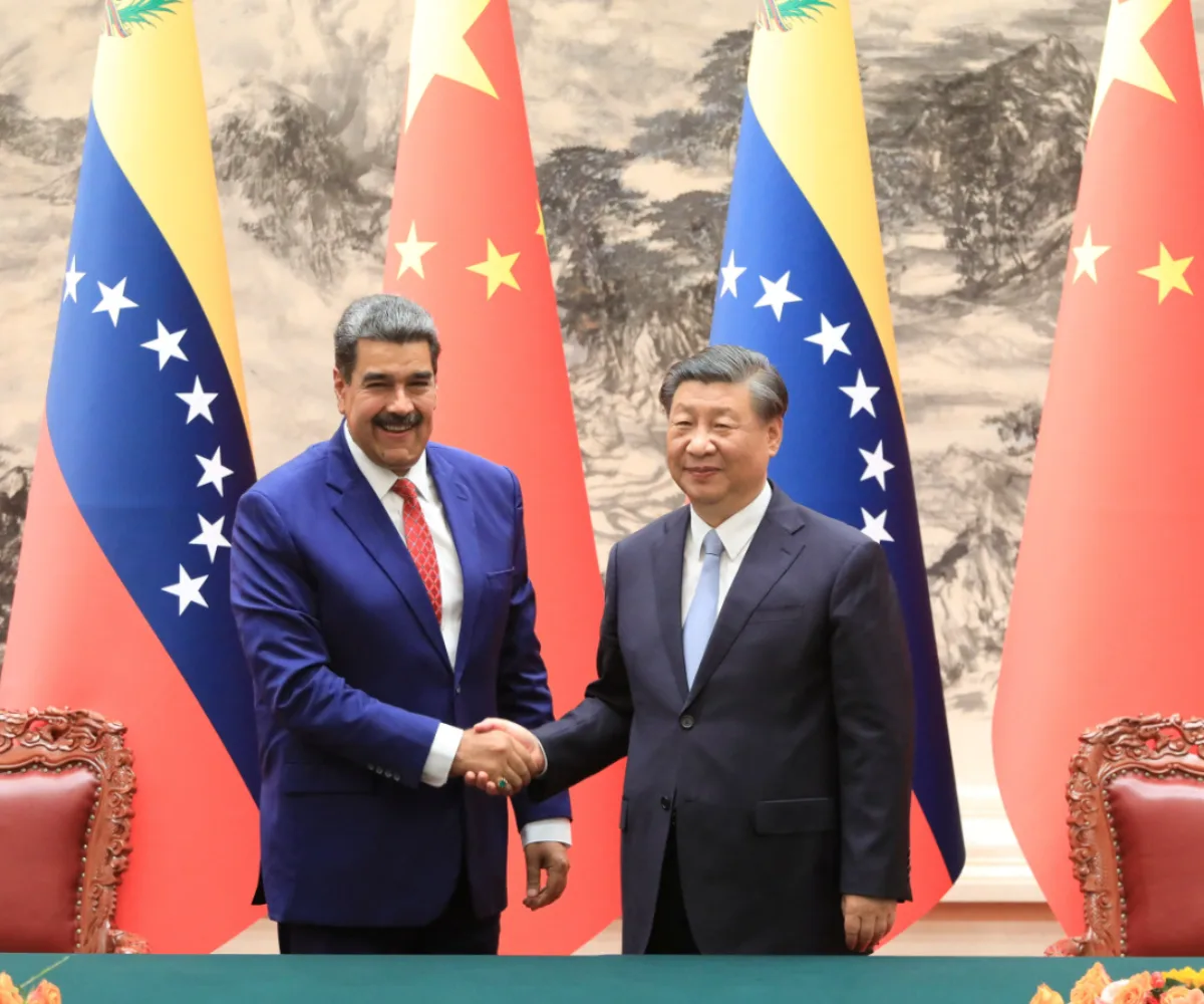 Nicolás Maduro y Xi Jinping