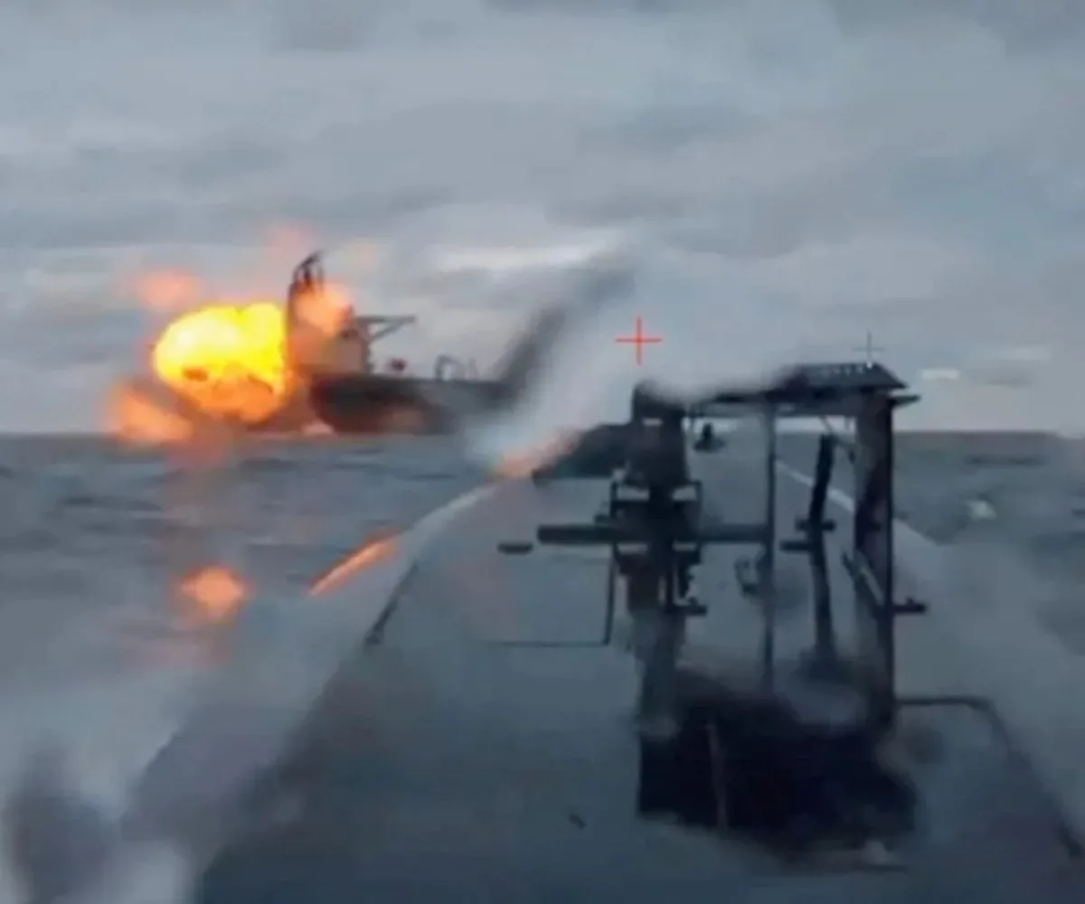 buques rusos atacados por Ucrania, acusados de transportar armas entre Irán y Rusia.