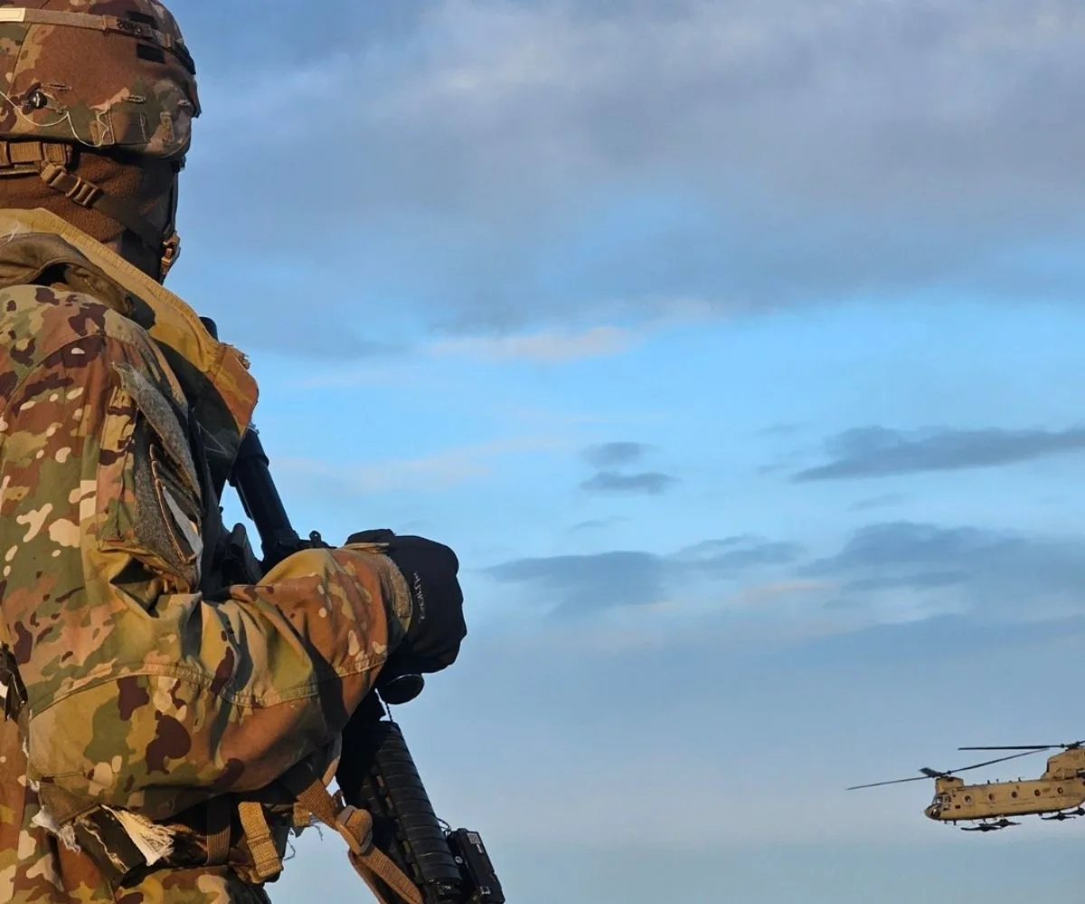 Soldado de la 11° división aerotransportada