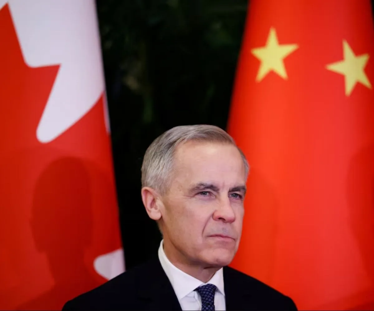 El primer ministro de Canadá, Mark Carney, de visita oficial en China