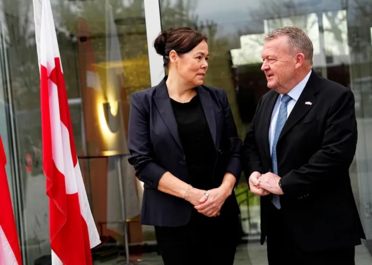 Cancilleres de Dinamarca y Groenlandia