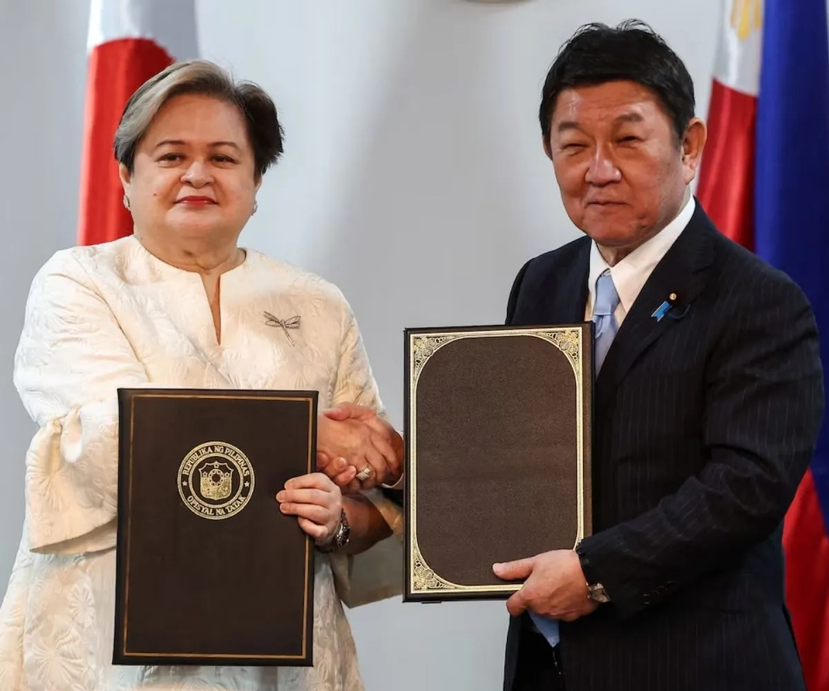 Ministros de Asuntos Exteriores de Filipinas y Japón