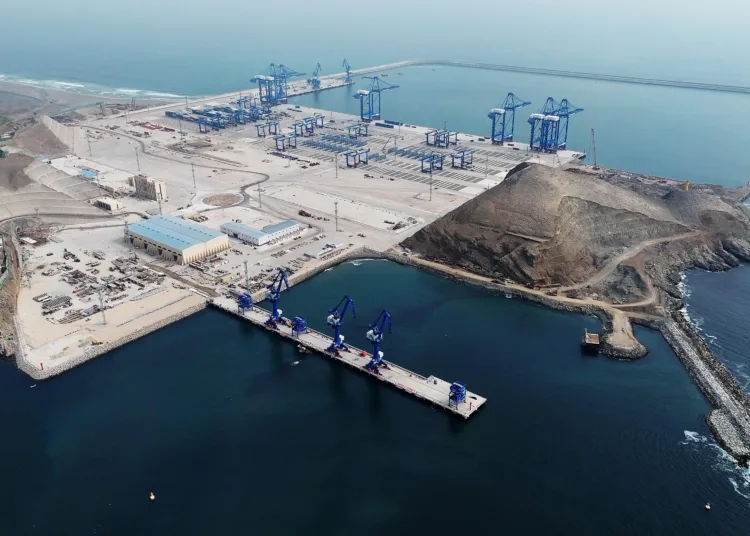 La inauguración del puerto multipropósito de Chancay tuvo lugar el 14 de noviembre de 2024 en el marco del Foro de Cooperación Económica Asia-Pacífico. Su finalización programada para 2032 marcará un hito a nivel nacional para Perú.