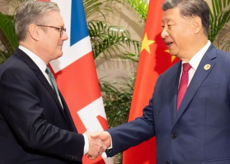 Keir Starmer Xi Jinping