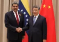 Xi Jinping y Maduro durante un encuentro en 2023. Reuters