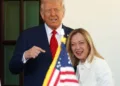 Donald Trump y Giorgia Meloni