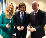 Javier Milei y Gianni Infantino