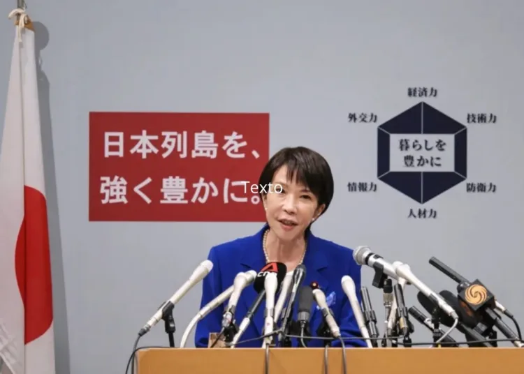 Sanae Takaichi primera ministra de Japón