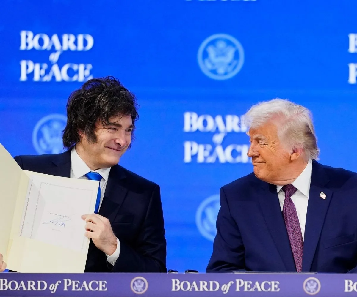 Javier Milei y Donald Trump