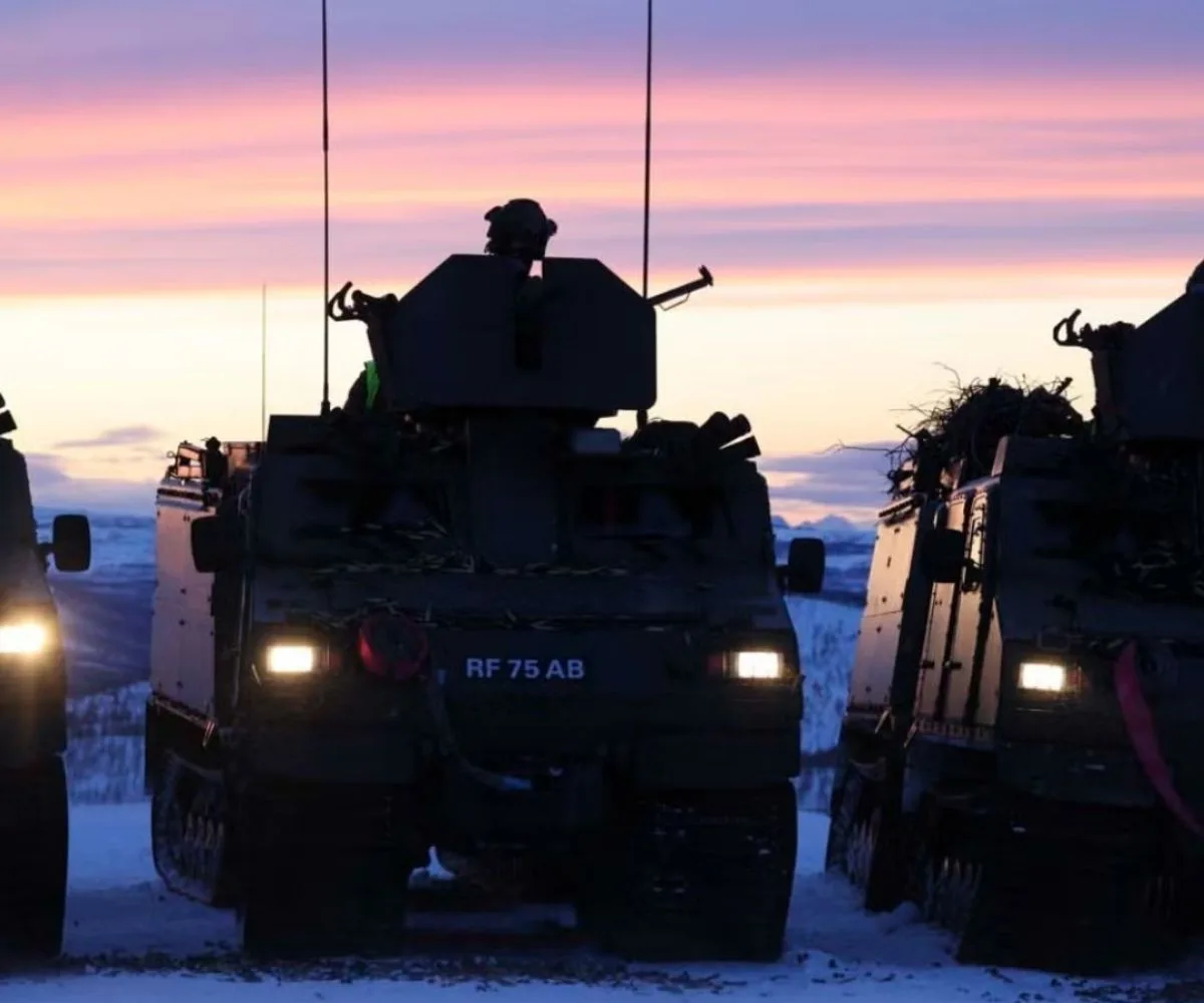 blindados en el Ártico