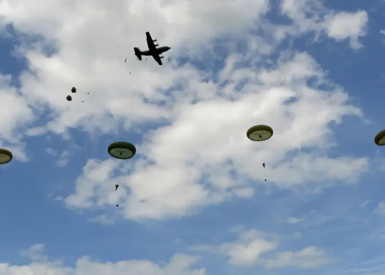 4.º Batallón del Regimiento de Paracaidistas. Crédito: Ejército Británico