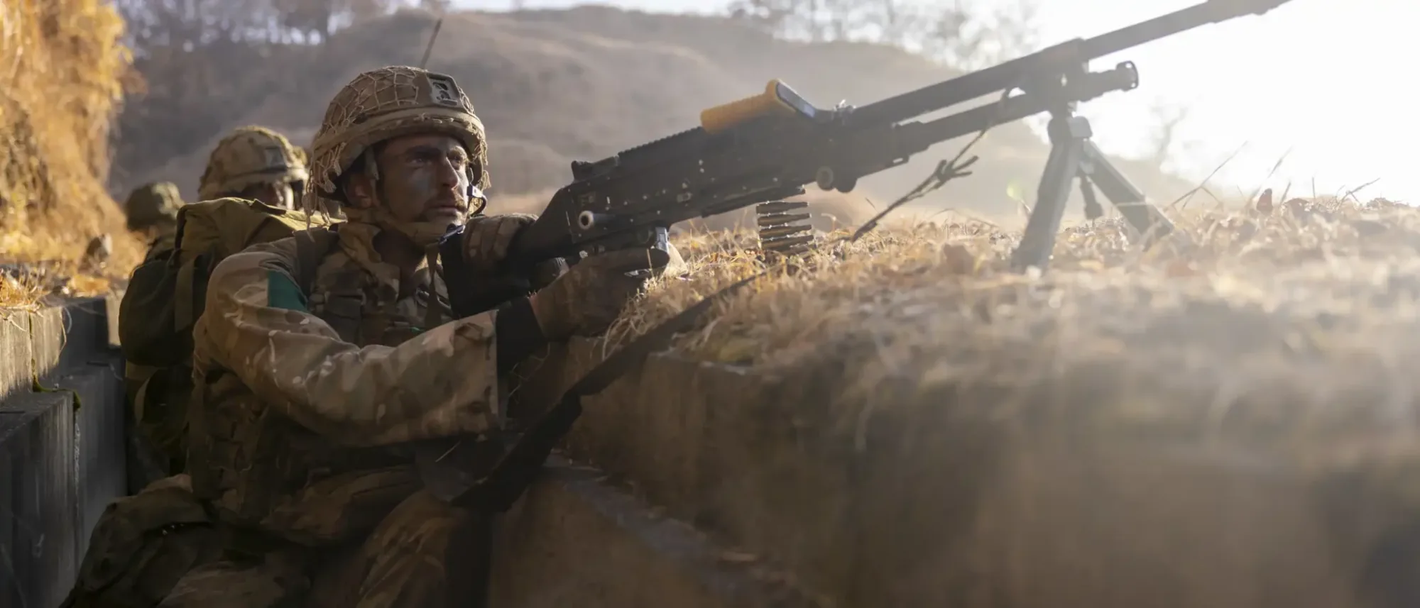 4.º Batallón del Regimiento de Paracaidistas. Crédito: Ejército Británico