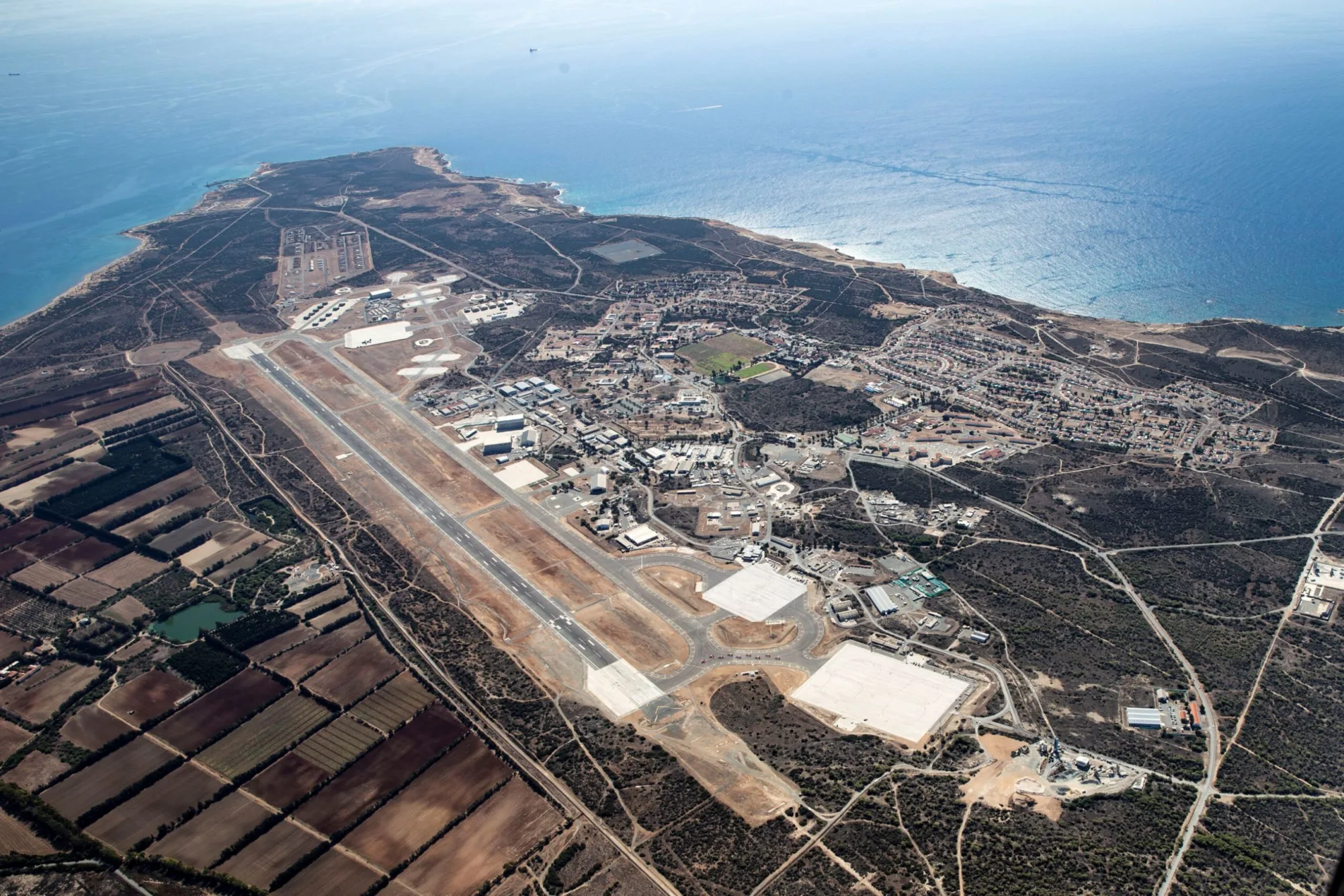 Base de la Real Fuerza Aérea Británica. Crédito: Ministerio de Defensa del Reino Unido