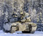 Tanque Challenger 2 del ejército británico en Estonia