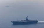 Despliegue del al grupo de ataque del portaaviones USS Abraham Lincoln operando en el Mar Arábigo. Crédito: CENTCOM