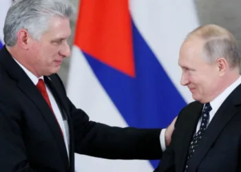 Presidente de Cuba, Miguel Díaz Canel, y presidente de Rusia, Vladimir Putin