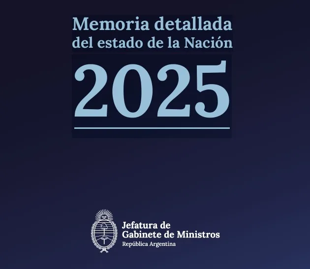 Memoria detallada
del estado de la Nación
2025