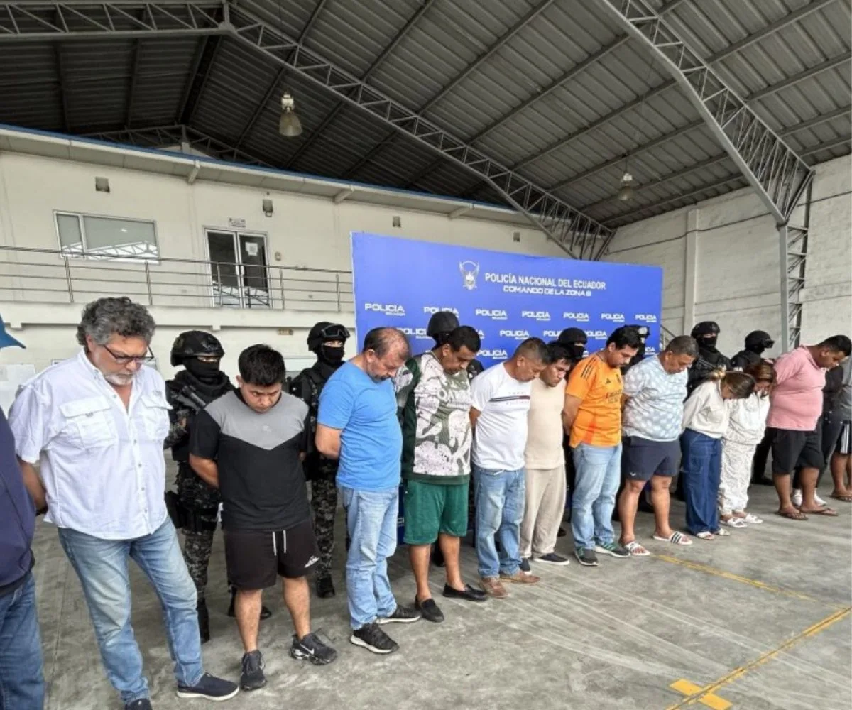 Detenidos en operación contra el narcoterrorismo en Ecuador