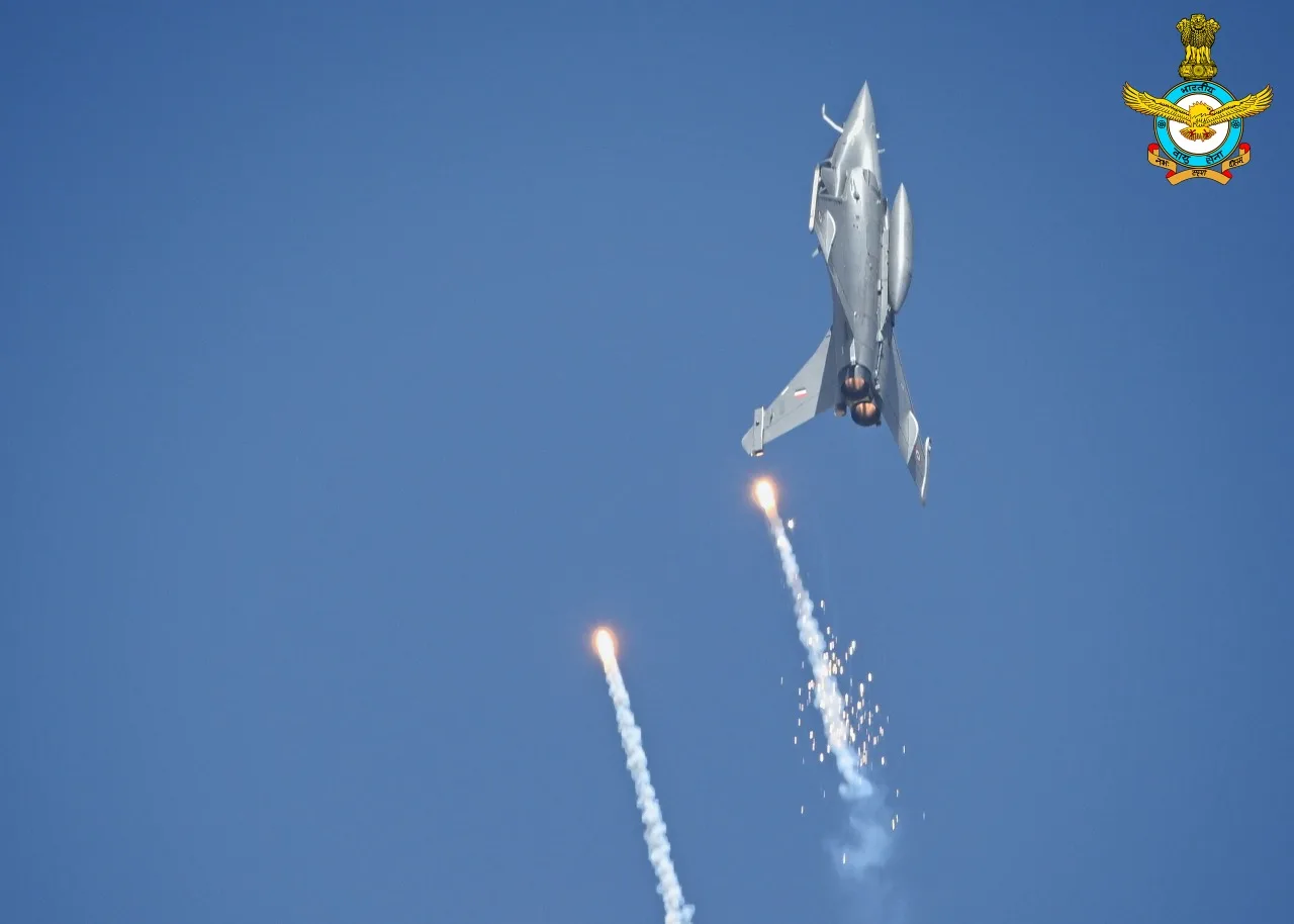 Avión de combate Rafale de la Fuerza Aérea de la India. Créditos: Indian Air Force - Media Co-ordination Centre.