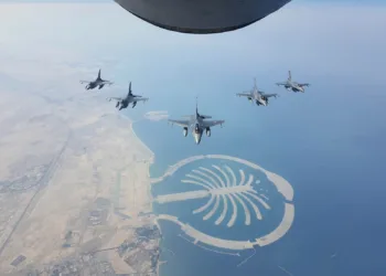 F-16 turcos participando del ejercicio Indus Shield-2024, organizado por Pakistán en la base aérea Mushaf/Sargodha/ Créditos: Ministerio de Defensa Nacional de la República de Turquía.