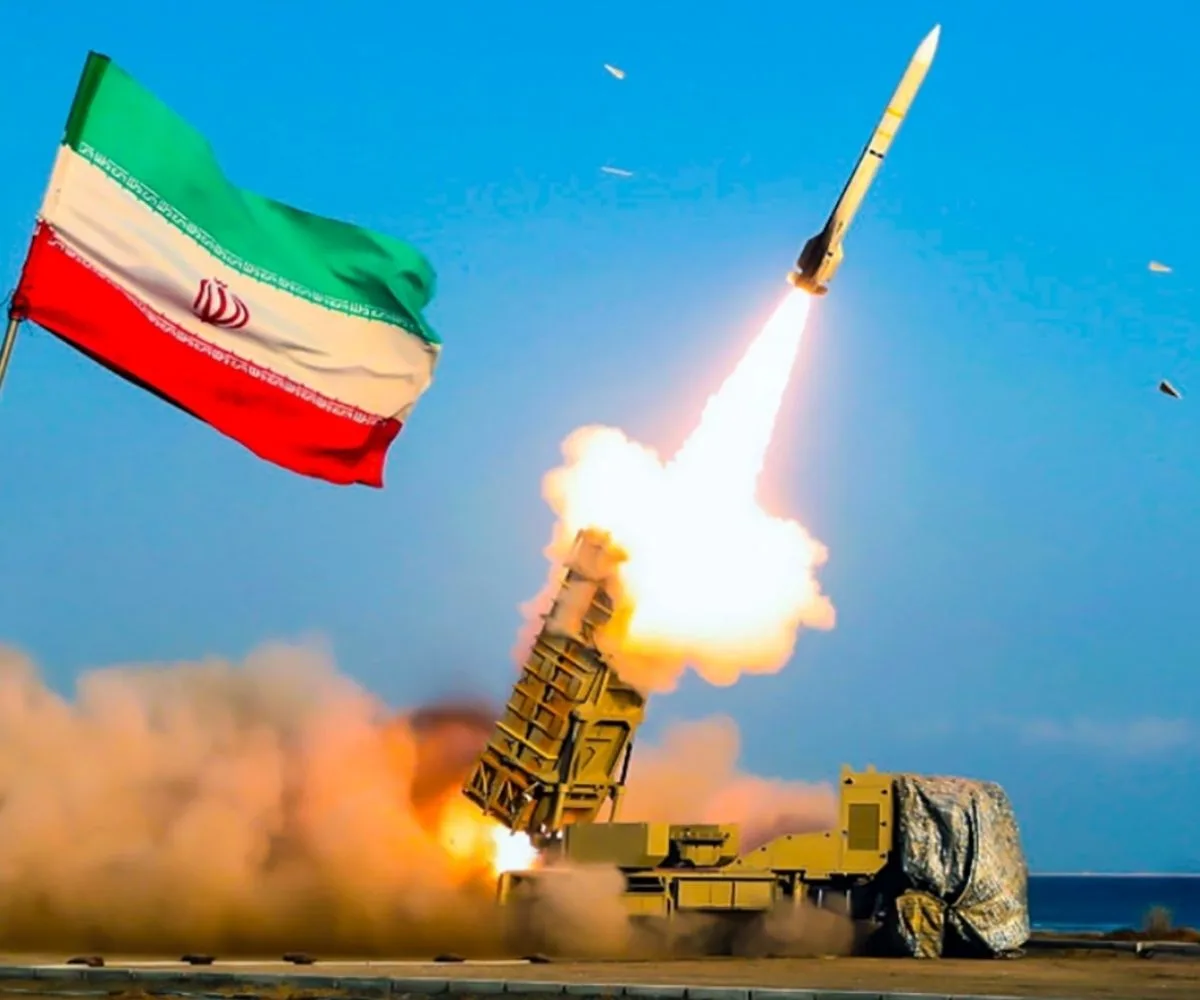 Lanzamiento de misiles de Irán