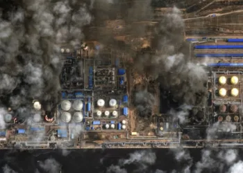 El puerto de Ust-Luga bajo ataque