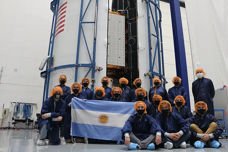 SpaceX se prepara para el lanzamiento del SAOCOM-1B