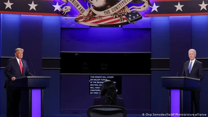 Trump y Biden por fin debaten y exhiben diferencias irreconciliables