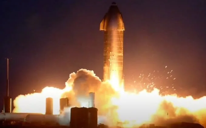 El prototipo de la nave Starship de SpaceX realiza una nueva prueba de motores