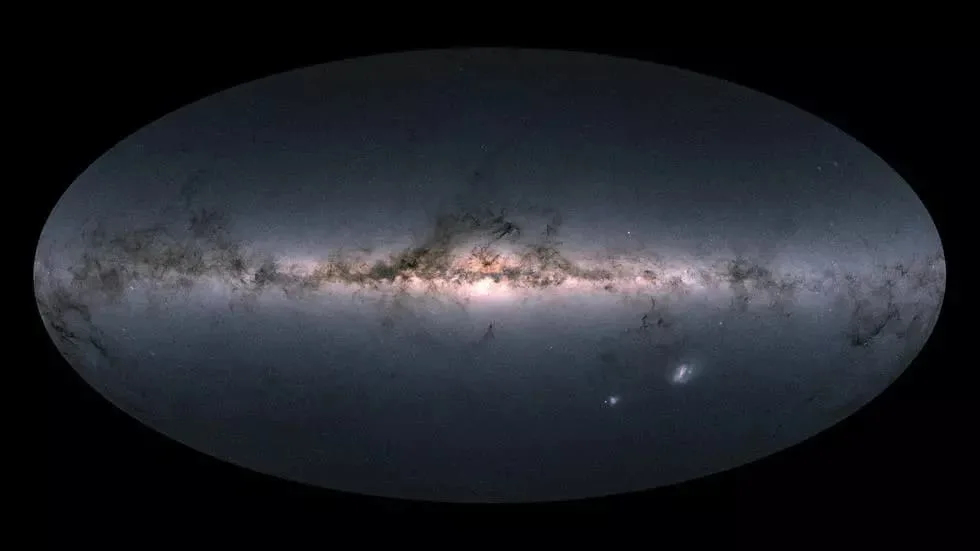 Telescopio Gaia entrega su tercer mapa, de más de 1.800 millones de estrellas en nuestra galaxia