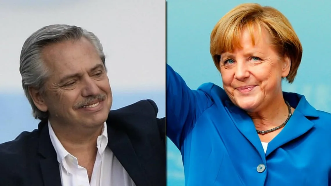 Entre negociaciones y videoconferencias: la reunión que mantuvieron Alberto Fernández y Ángela Merkel