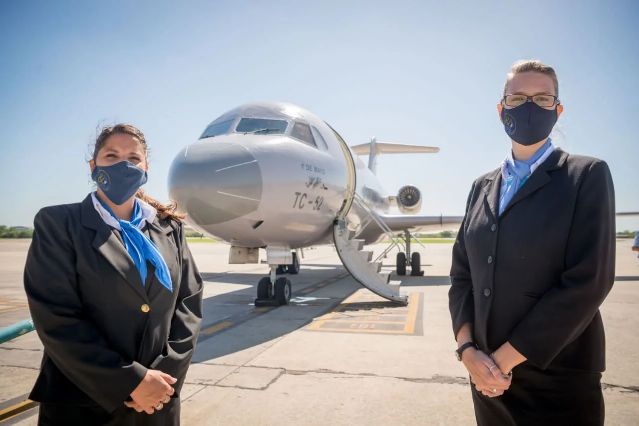 LADE inaugura la ruta aérea entre Ezeiza y San Luis