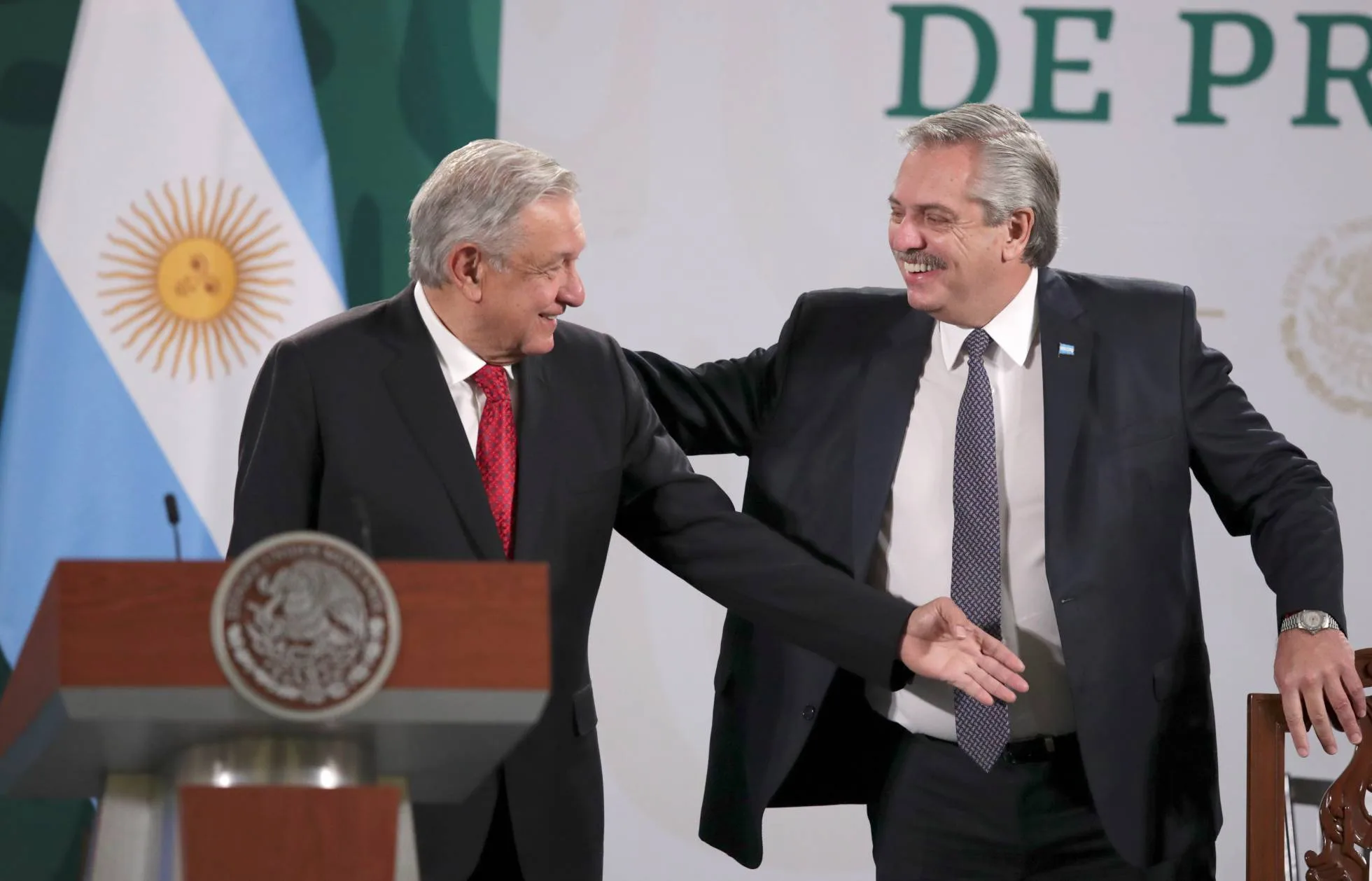 AMLO reiteró su apoyo en el reclamo por la soberanía Argentina sobre las Islas Malvinas