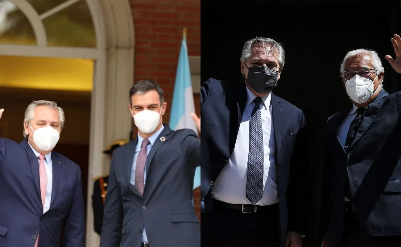 Gira presidencial de Fernández – Día 1 y 2: escala portuguesa y española