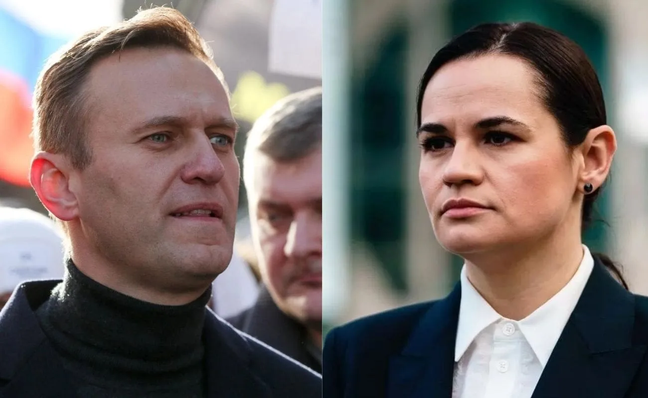 Navalny y Tikhanovskaya, la oposición difuminada