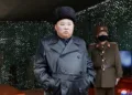 Photo released by Korean Central News Agency