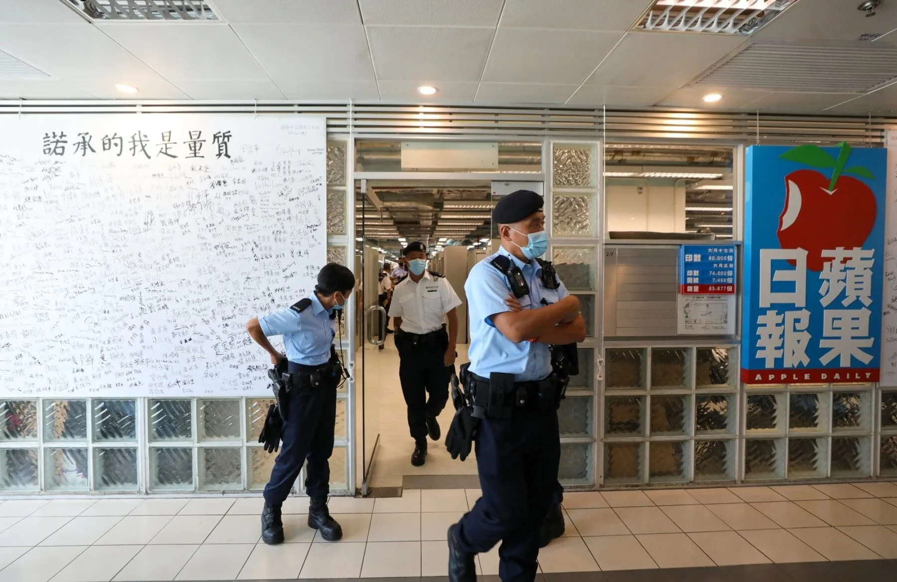 Masivo allanamiento en Hong Kong por la nueva ley de seguridad nacional